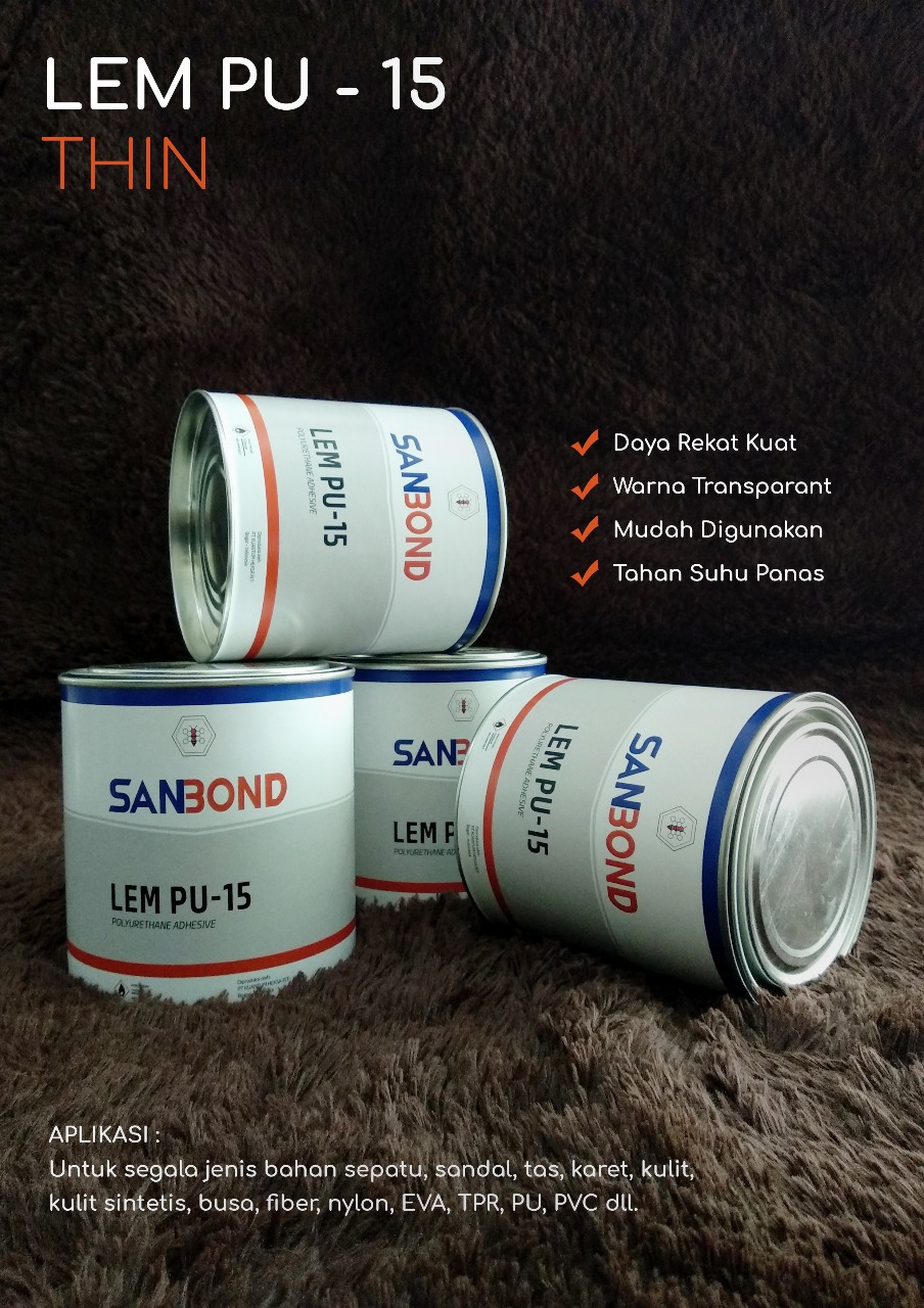 Sanbond Lem PU-15 Kaleng